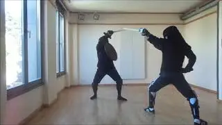 Scottish Dirk & Targe - Experimental Bout