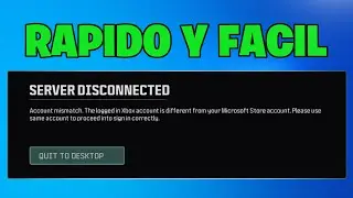 Tu Cuenta de Microsoft es Diferente de tu Cuenta de Xbox | Soluci&oacute;n