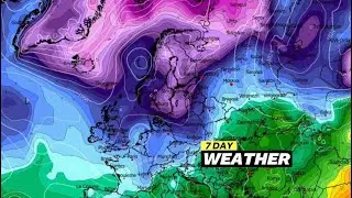 European Weather | GFS Model in 850 hPa February 13, 2026 l Europe Temperature
