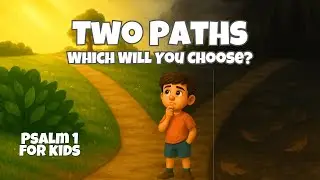 Psalm 1 KIDS DEVOTIONAL | TWO PATHS | Family Bible Time for Children
