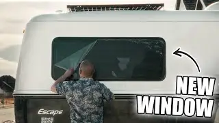 Replacing Acrylic RV Window Was Super Easy