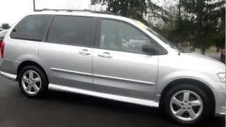 2002 Mazda MPV LX, Sunlight Silver - Stock# M1207161 - Walk around