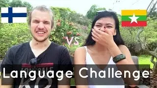 Language Challenge| Finnish Vs Burmese| 🇲🇲 🇫🇮