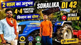 SONALIKA Sikandar DI 42 RX 42 HP Tractor 4*4 Tractor किसान का दोस्त।#SonalikaSikandarDI42 #sonalika