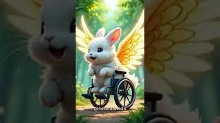 🌈 The Bunny Who Learned to Fly Without Wings 🐾💖   #AdorableStory #AnimatedShort #NeverGiveUp