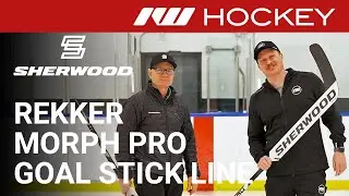 Sherwood Rekker Morph Pro Goalie Stick Line // Inside Look