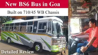 2023 New Tata Bus| Tata Bus| Tata New BS6 Bus Review| Tata LP 710 Bus Review #tata #bus #shorts #goa