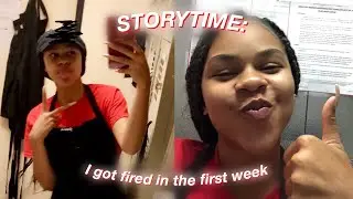 I got fired in the first week of my first job (storytime)