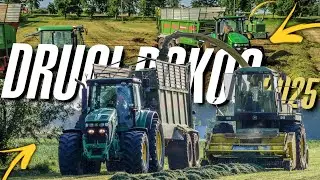 ★ 7730 w Bagnie?! | Oporowy Zbi&oacute;r Drugiego Pokosu | Gr Wesolowski | 4x John Deere ★