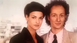 Linda Evangelista very first time in Vassilios Kostetsos fashion show