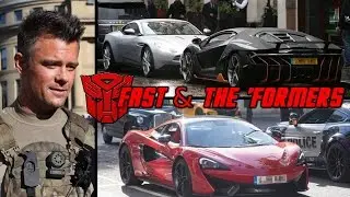 Трансформеры 5 McLaren и Aston Martin | Лондонские съемки