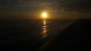 Sunrise Over The Ocean in 4k