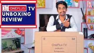 Oneplus tv unboxing and review📺|