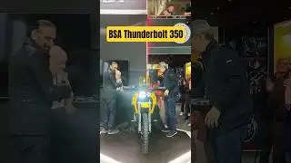 BSA Thunderbolt India Launch Date: Price, Specs & Competition vs Himalayan 450! #shorts