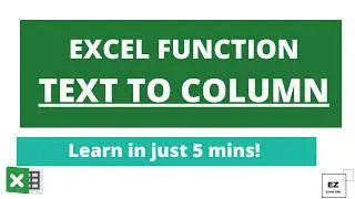 Excel Function TEXT TO COLUMN