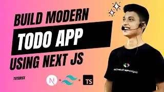 Build a Modern Todo App with Next.js, TypeScript, and Tailwind CSS 2023 | TUTORIEX