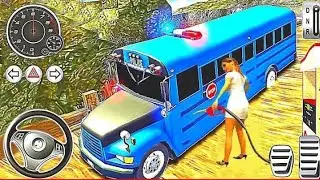 ✅Offroad Police Bus Driving - Hill Dangerous Duty Simulator Games