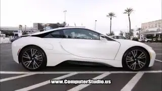 CES 2016 BMW i8 Sport mode acceleration