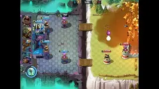 SIX STRAIGHT WINS - great Savage Skirmish deck! Castle Creeps Battle Part 10 - Deadly Duel unlocked!
