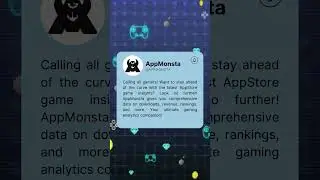 Unlock the secrets behind the top AppStore games with AppMonsta!