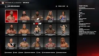 WWE 2K25: COMMUNITY CREATIONS (DAY 307- 314) (08th Jan- 15th Jan) | CREACIONES DE LA COMUNIDAD