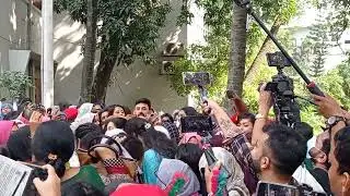 Nusrat Imroze Tisha I Monoj I Birkonna Pritilota New Bangla Cinema Promotion I Eden College I GN