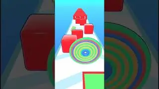 Hoop Stack Run 3D - All Levels Gameplay (iOS & Android) #shorts