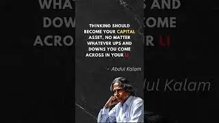 Dream Big, Act Bigger &ndash; Kalam&rsquo;s Quotes to Live By