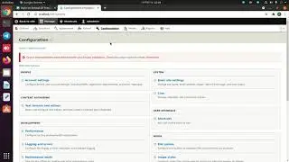 Drupal CMS Installation Service Ubuntu Linux