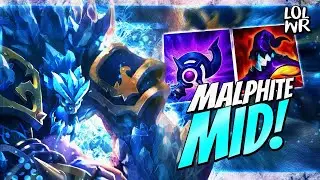 MALPHITE MID!  LOL WILD RIFT
