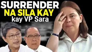 BREAKING: SURRENDER NA SILA KAY VP SARA DUTERTE
