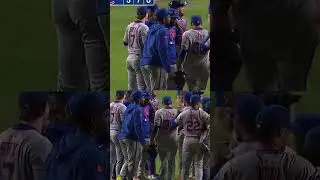 Chaos after a huge Mets win 🤣🤣