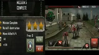 Zombie road kill 3d[mission 5]|no zombies self -destruct|[zombified killed wait mines 4]game play 40