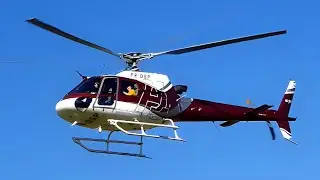 AIRBUS H125 - (AS350 B3) - ESQUILO (PR-OSP) - Pouso e Decolagem