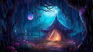 Relaxing Rainstorm & Soft Thunder Rumbles : ASMR White Noise for Sleep