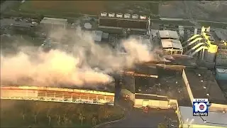 Extinguishing waste-to-energy plant fire could take 'several days,' officials say