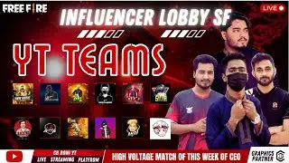 PHOENIX RISE CUP 2026 | Influencer Lobby SF | YT Teams Showdown 🔥 | LIVE NOW