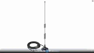 Trying out a Dual Band mobile antenna for PMR446