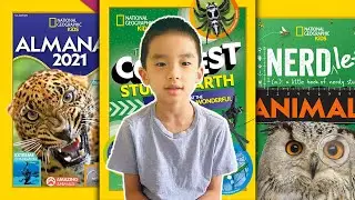 National Geographic Kids Book Review (Coolest Stuff on Earth/Almanac 2021/Nerdlet Animals)