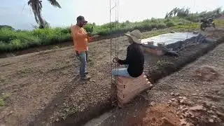 CONSTRUÇÃO CIVIL COMO ESTÁ FICANDO A OBRA DO MURO GRANDE 