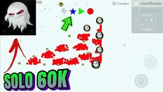 AGARIO HACK // 60K SOLO // AGARIO MACRO HACK // NEW SKINS - AGARIO MOBILE
