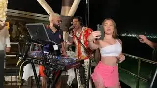 Alex Sensation omega y chapiadora live 2020 en republica dominicana