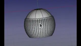 Fish Scale Knurled Varese in FreeCAD