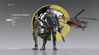 METAL GEAR SOLID V  THE DEFINITIVE EXPERIENCE Mission 3: A Hero's Way (David Hayter) Snake Avatar