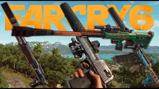 Far Cry 6  - The Best Weapon Loadout - Locations & Free Roam Gameplay - 4k Ultra Graphics