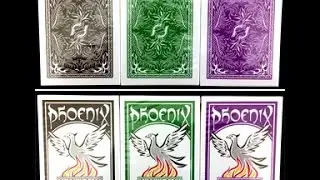 Purple/Green/Black Phoenix Deck Review