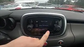 How to Manually Change Date and Time in Fiat 500X Crossover ( 2014 &ndash; 2018 ) | Manage Time Settings
