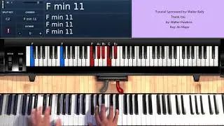 Thank You (by Walter Hawkins) - Piano Tutorial