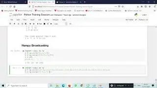 51   Numpy   Broadcasting   Class 4