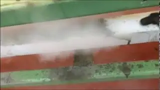 STEAM CLEANING CLEAN INDUSTRIAL MACHINE